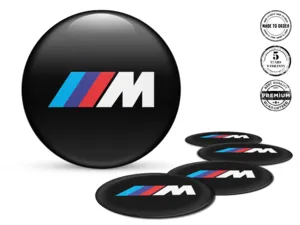 BMW Car Rim Decal Logo Niche Quantum Racing Pulse